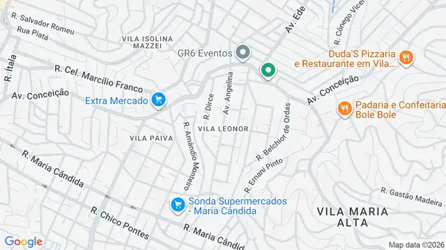 Mapa do bairro Vila Leonor, Sao Paulo - SP