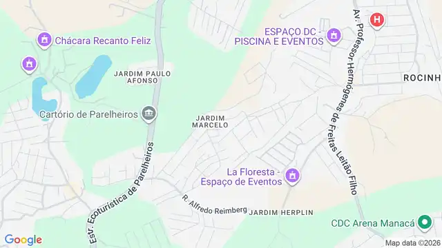 Mapa do bairro Vila Marcelo, Sao Paulo - SP