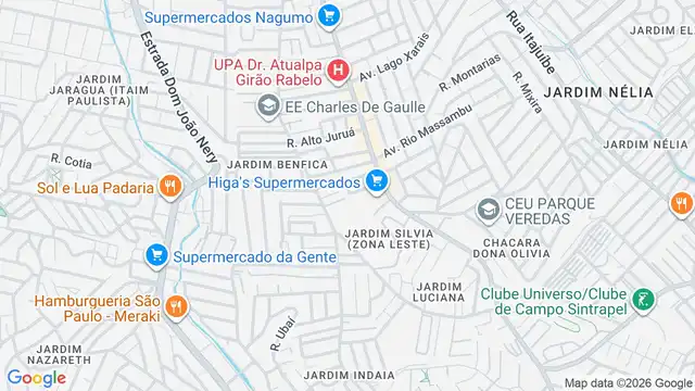 Mapa do bairro Vila Morgadouro, Sao Paulo - SP