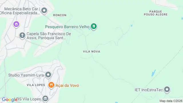 Mapa do bairro Vila Nova, Sao Paulo - SP