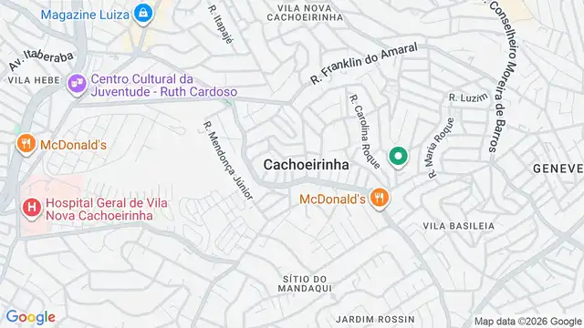 Mapa do bairro Vila Pita, Sao Paulo - SP