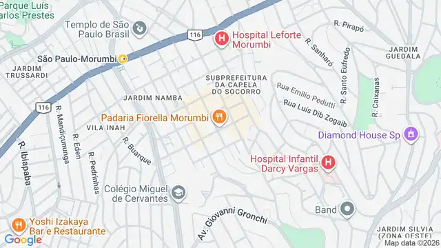 Mapa do bairro Vila Progredior, Sao Paulo - SP