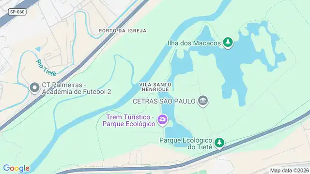 Mapa do bairro Vila Santo Henrique, Sao Paulo - SP