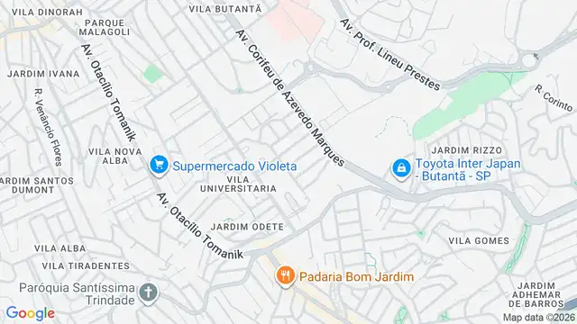 Mapa do bairro Vila Sao Luis(Zona Oeste), Sao Paulo - SP