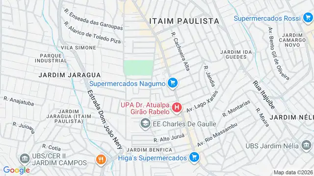 Mapa do bairro Vila Sérgio, Sao Paulo - SP