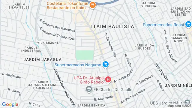 Mapa do bairro Vila Valdemar, Sao Paulo - SP