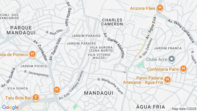 Mapa do bairro Vila Vitorio Mazzei, Sao Paulo - SP